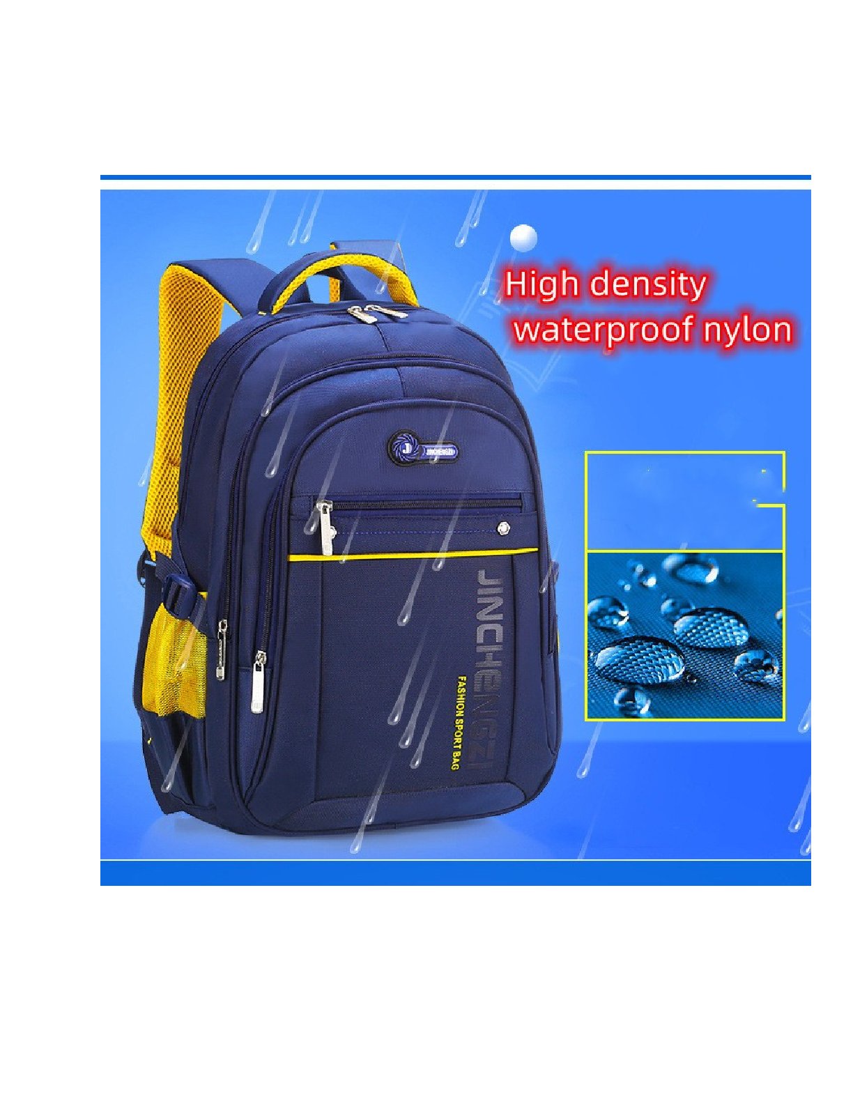 Portable Waterproof Travel Backpacks with Large Capacity Business Laptop Bags-Nb-Accs13-25 - Image 2