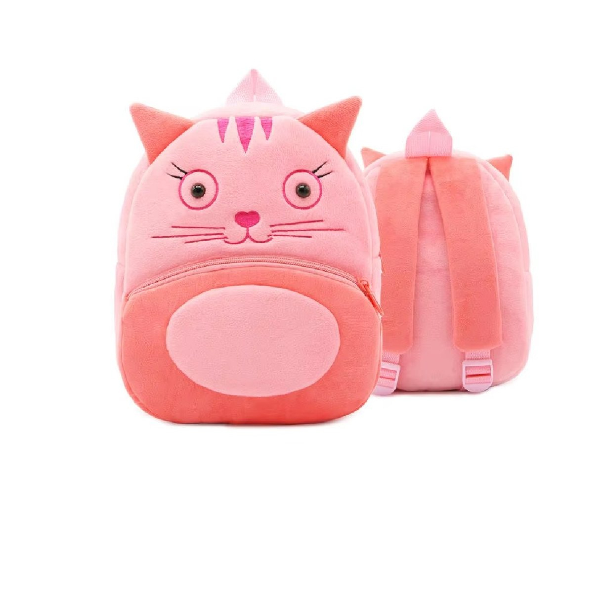 Lovely Small Backpack with Animals Pink Book Bag Hiking Backpack-Nb-Accs13-29 - Image 3