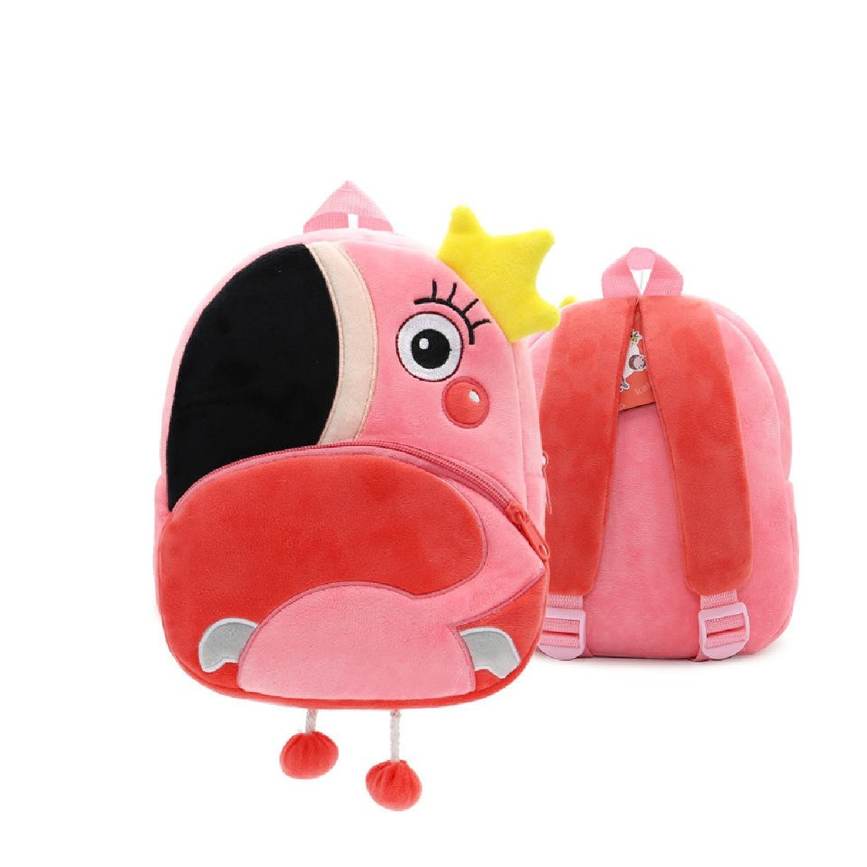 Lovely Small Backpack with Animals Pink Book Bag Hiking Backpack-Nb-Accs13-29 - Image 39