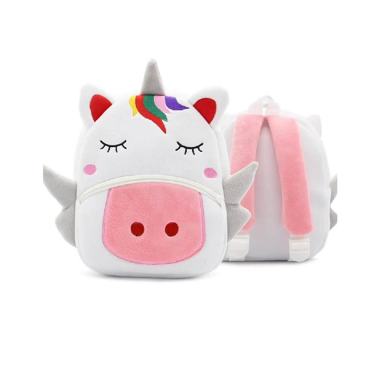 Lovely Small Backpack with Animals Pink Book Bag Hiking Backpack-Nb-Accs13-29 - Image 13