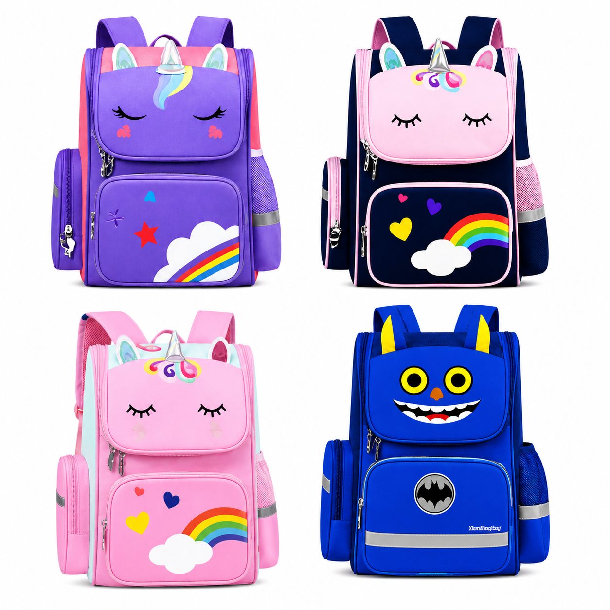 Waterproof Oxford Nylon School Backpack – Large Capacity Student Travel Backpack-Nb-Accs13-11 - Image 2