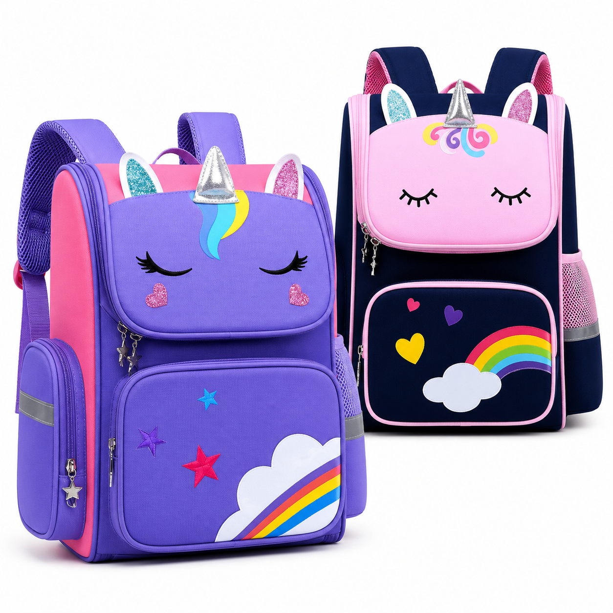 Waterproof Oxford Nylon School Backpack – Large Capacity Student Travel Backpack-Nb-Accs13-11 - Image 10