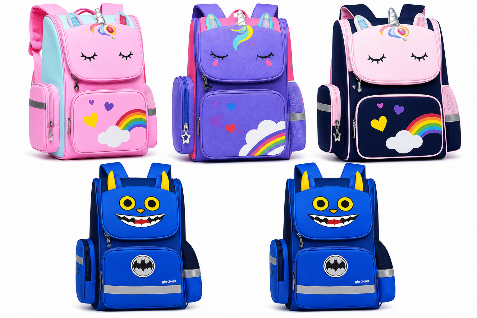 Waterproof Oxford Nylon School Backpack – Large Capacity Student Travel Backpack-Nb-Accs13-11 - Image 14