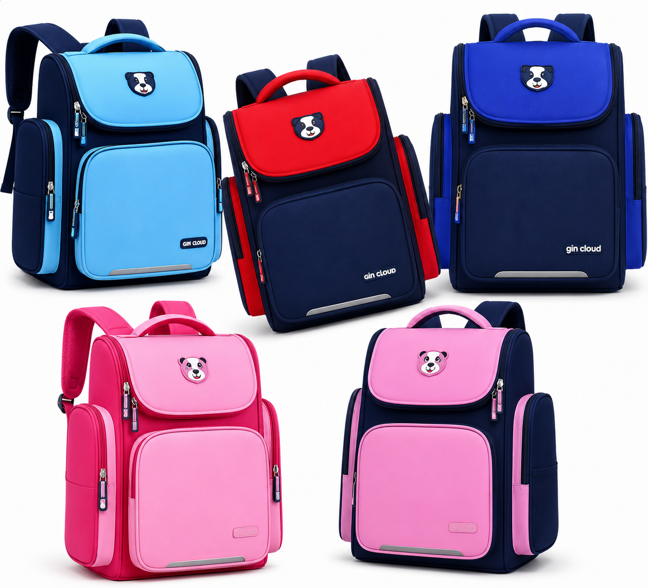 Waterproof Oxford Nylon School Backpack – Large Capacity Student Travel Backpack-Nb-Accs13-11 - Image 15