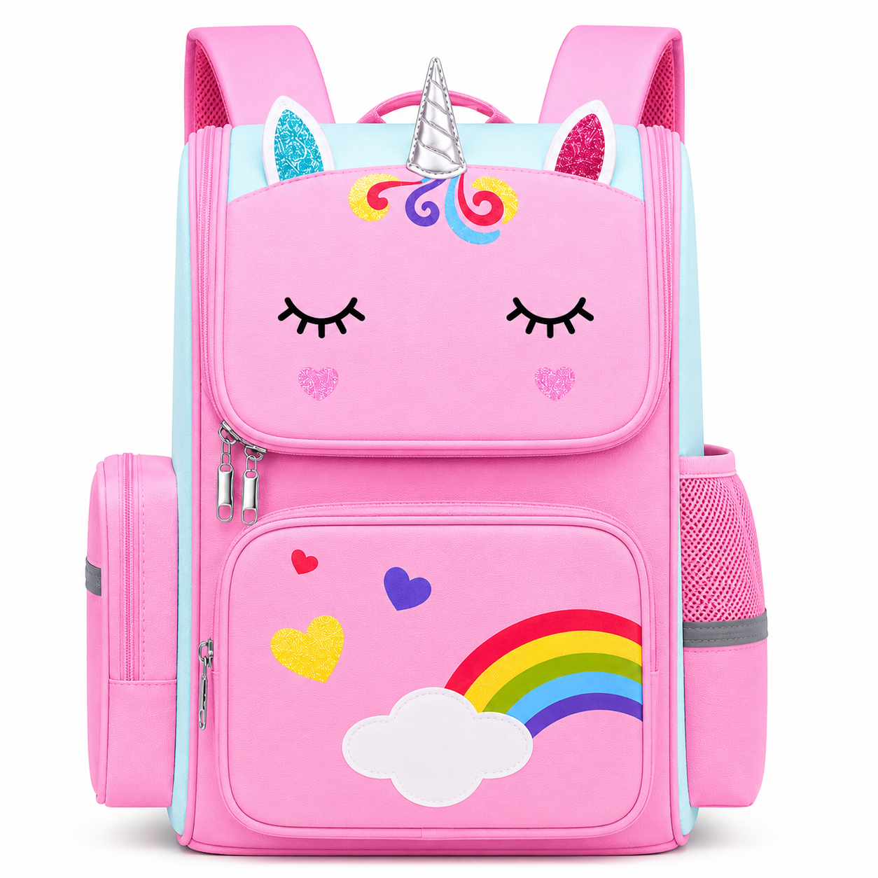 Waterproof Oxford Nylon School Backpack – Large Capacity Student Travel Backpack-Nb-Accs13-11 - Image 4